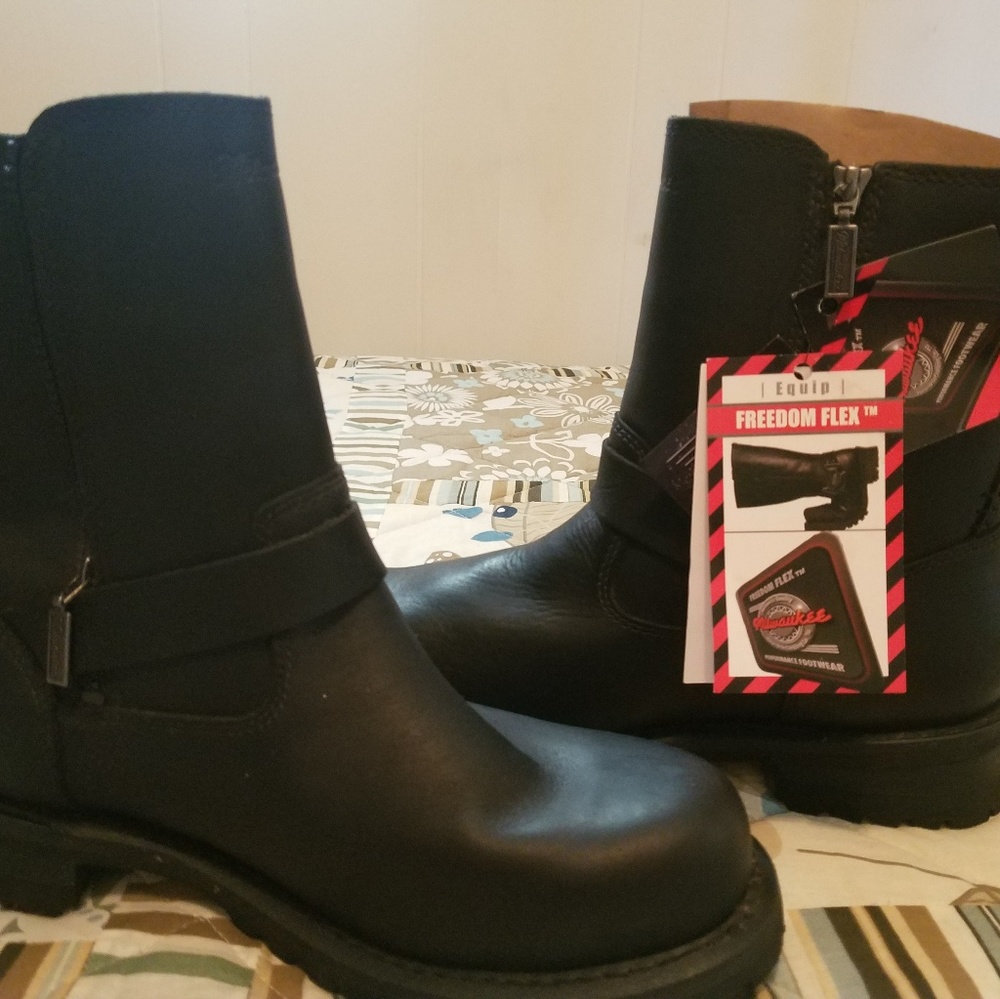 Mens Milwaukee riding boots